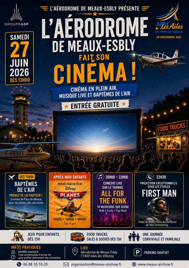 L’AÉRODROME FAIT SON CINÉMA !