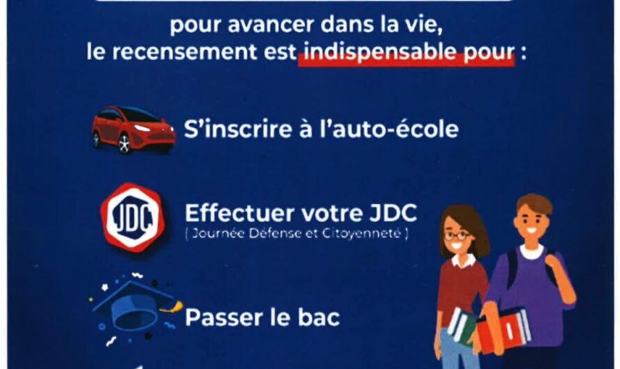 Le recensement c&rsquo;est maintenant